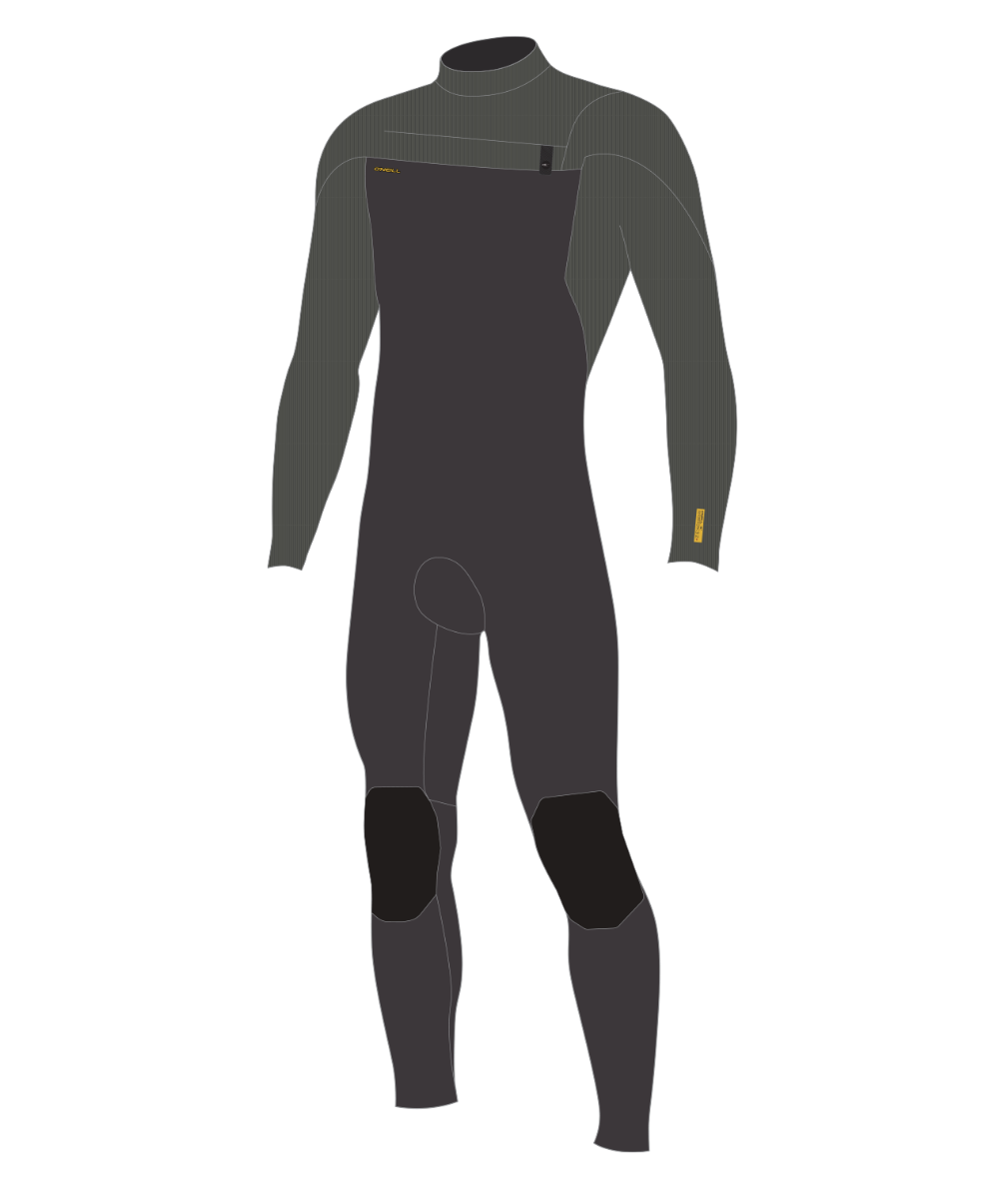 O'Neill Hyperfreak 4/3+ Chest Zip Steamer