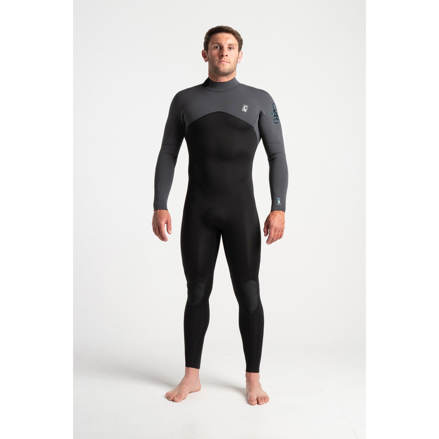 C-Skins Session 3:2 Mens Backzip Steamer