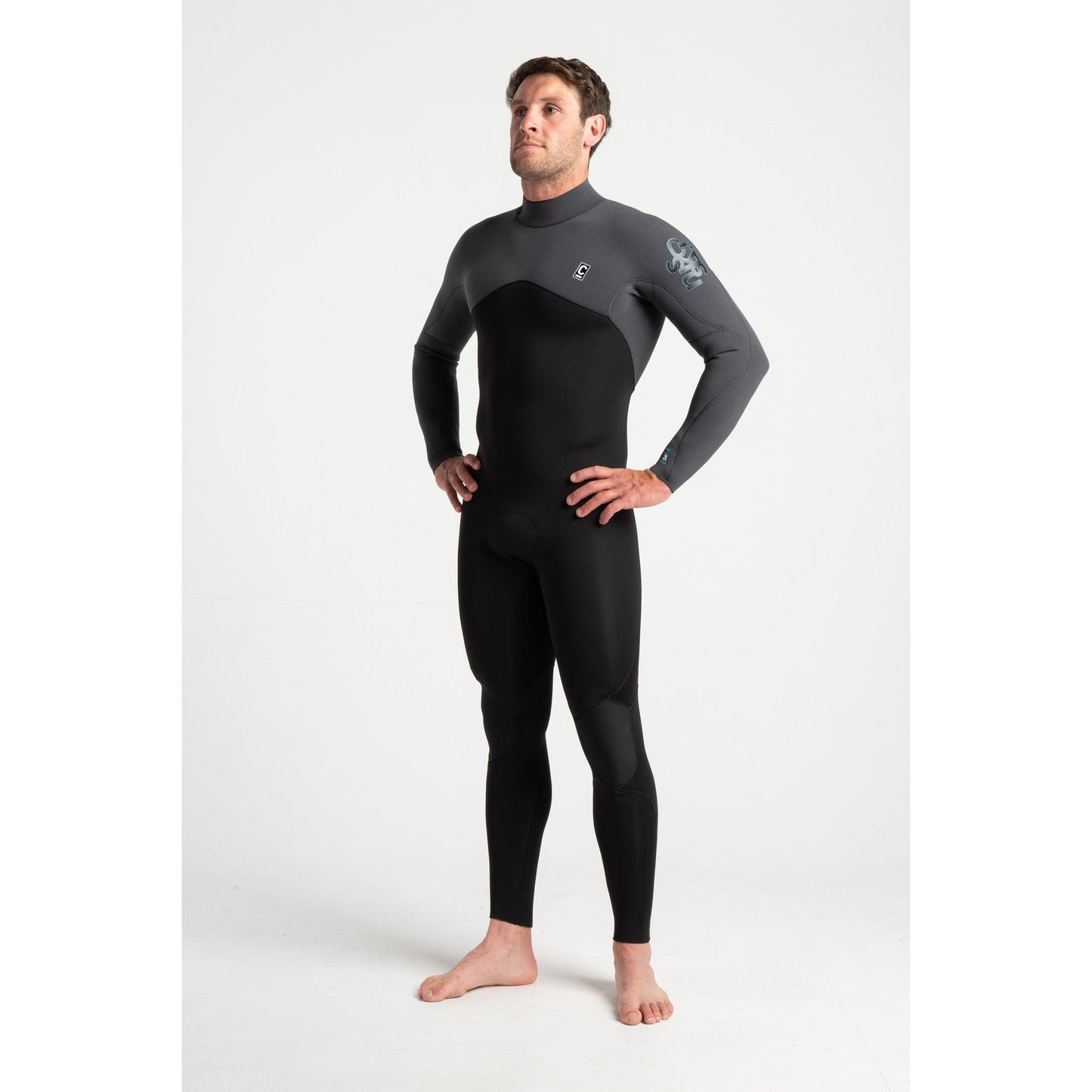 C-Skins Session 3:2 Mens Backzip Steamer