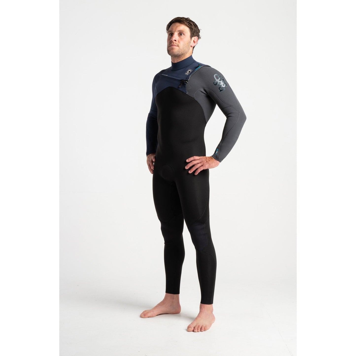 C-Skins Session 3:2 Mens Chest Zip Steamer
