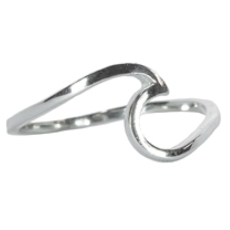 Pura Vida Silver Wave Ring