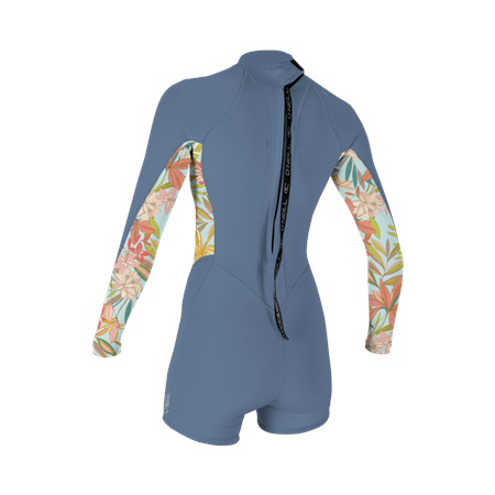O'Neill Womens Bahia 2/1 Back Zip LS Spring Suit