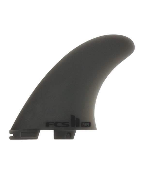 FCS 2 MR Neo Glass Twin + Stabilizer Fins X Large - Smoke