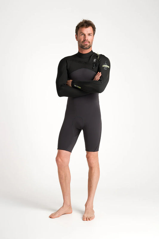 C Skins Session Lite 2:2 Mens Chest Zip Spring Suit