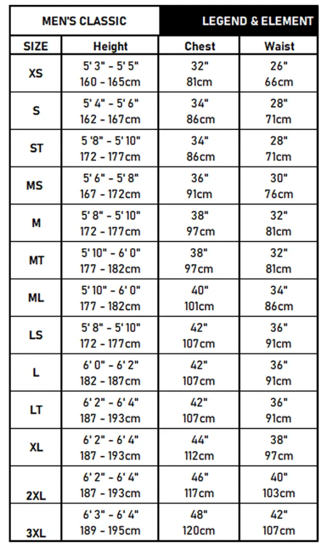 C-Skins Element Mens 3:2 Shorti Wetsuit