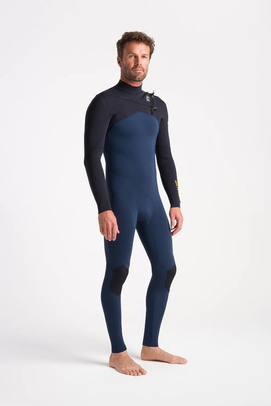 C Skins NuWave Session 3:2 Mens GBS Chest Zip Steamer