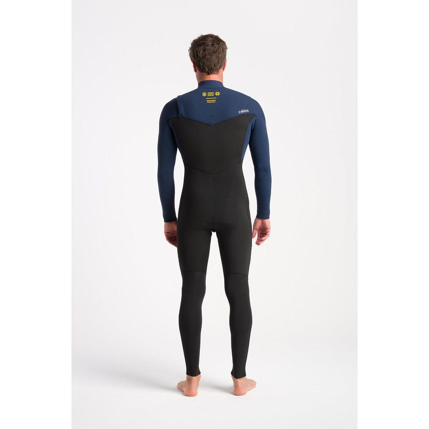 C Skins NuWave Session 4:3 Mens Chest Zip Steamer