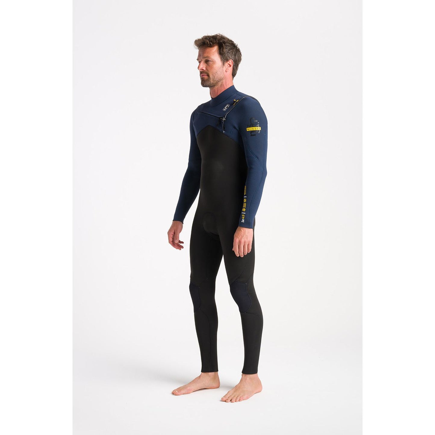 C Skins NuWave Session 4:3 Mens Chest Zip Steamer