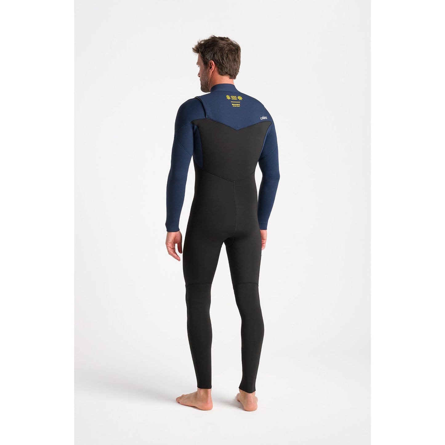 C Skins NuWave Session 4:3 Mens Chest Zip Steamer