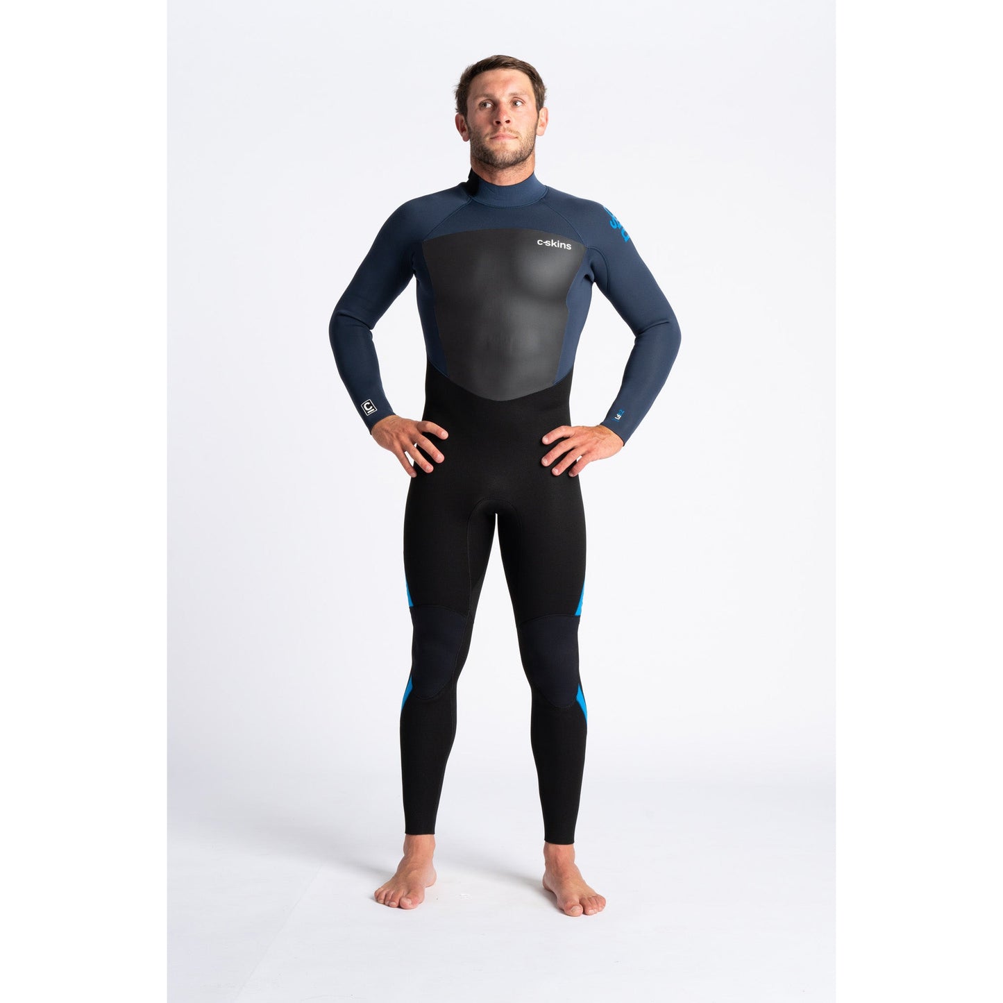 C-Skins Legend 3:2 Mens Backzip Steamer