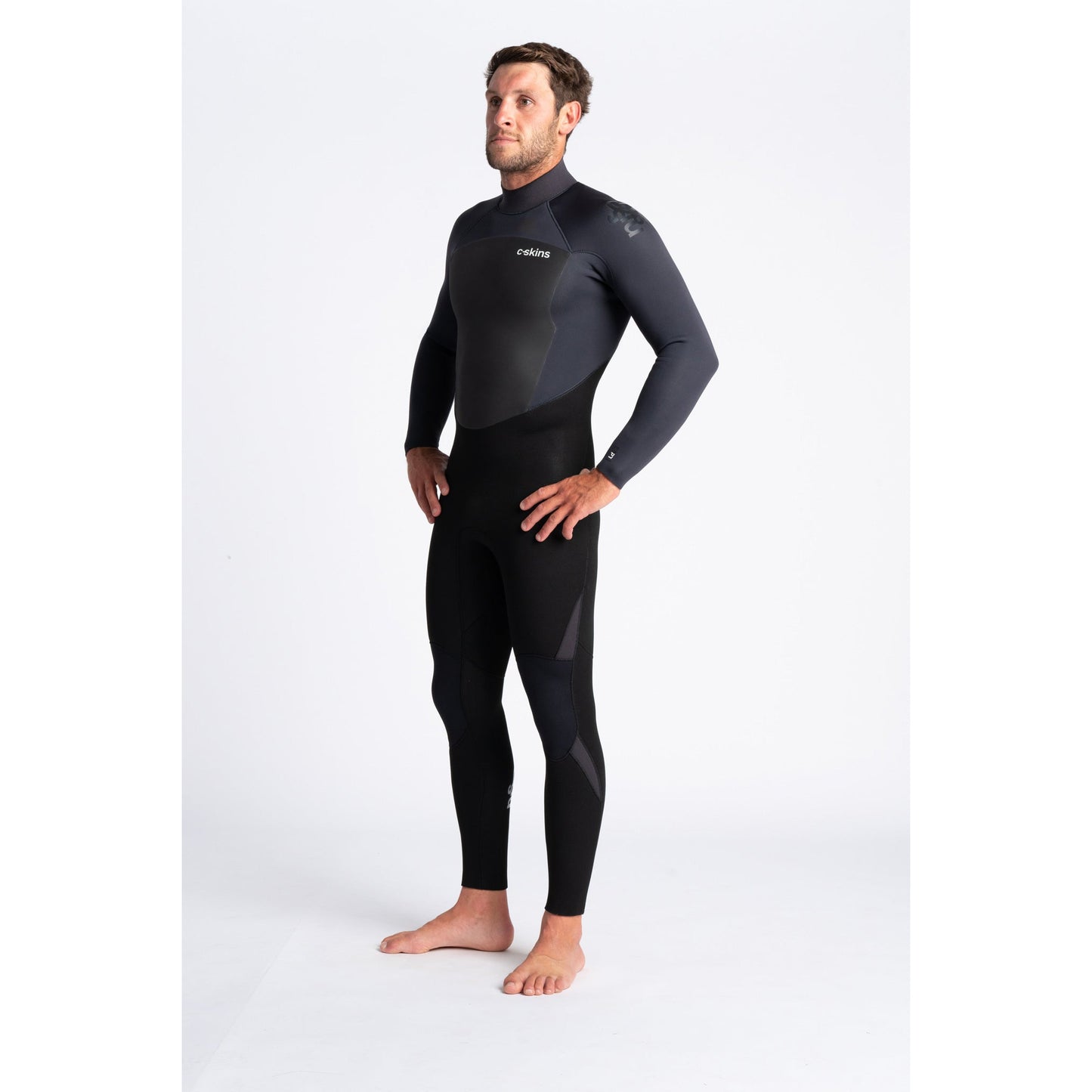 C-Skins Legend 4:3 Mens Back Zip Steamer