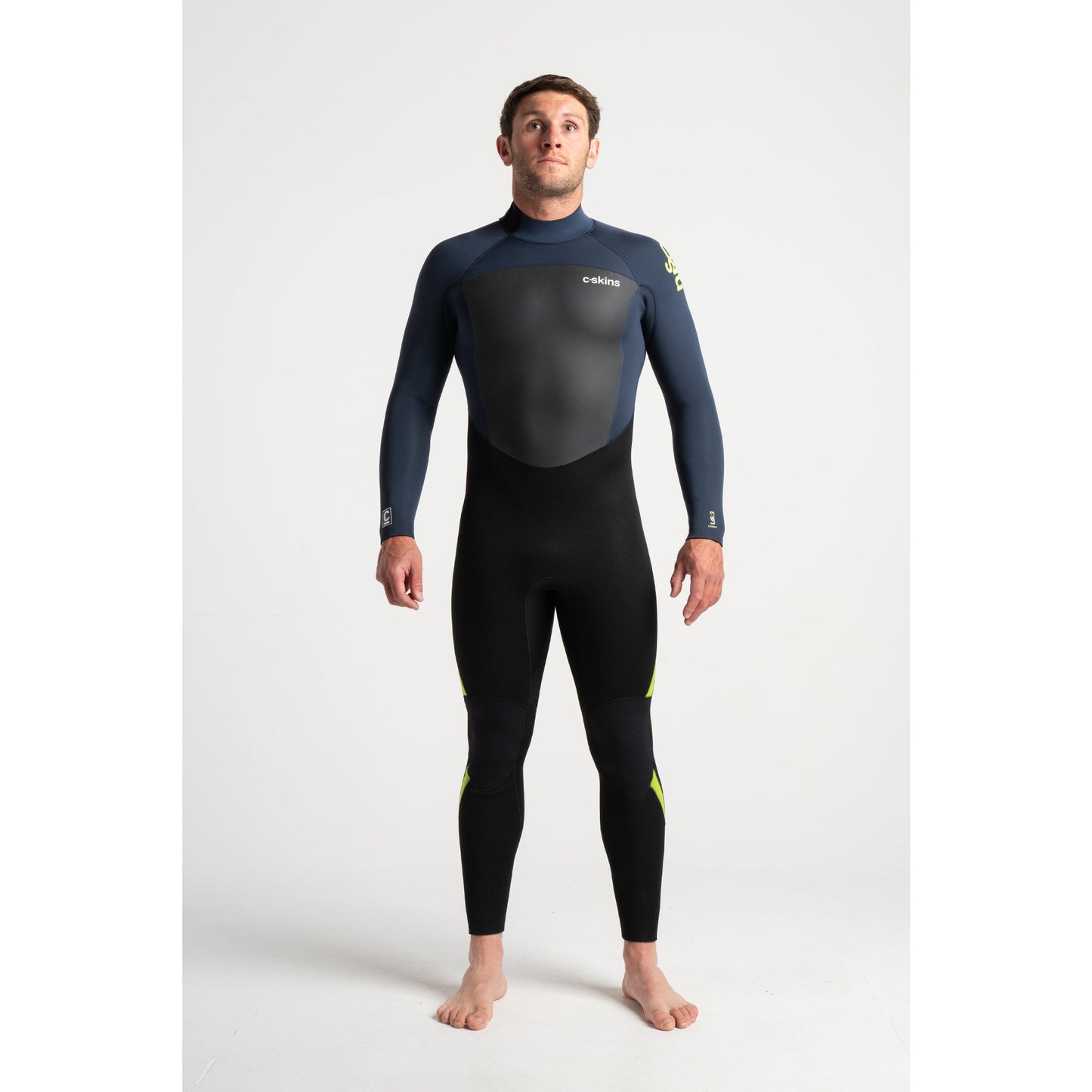 C-Skins Legend 4:3 Mens Back Zip Steamer