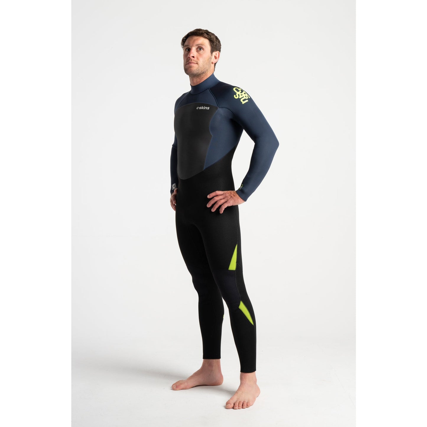 C-Skins Legend 4:3 Mens Back Zip Steamer
