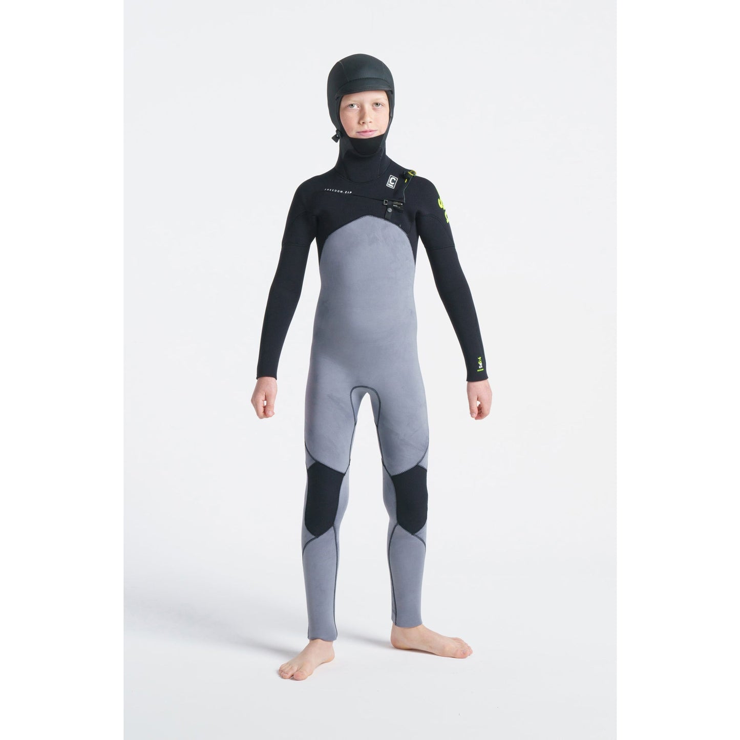 C-Skins Session 5:4 Junior Hooded Steamer