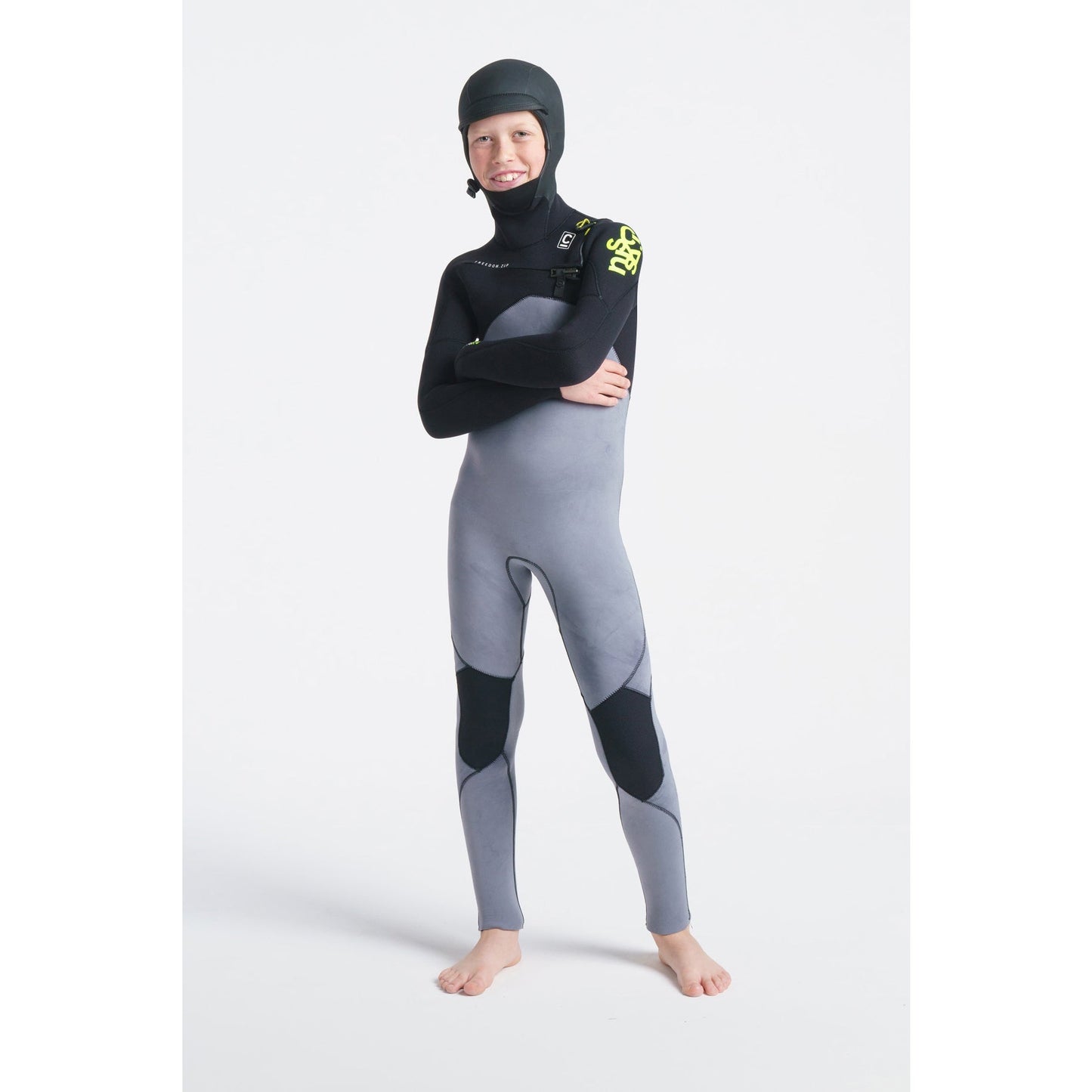 C-Skins Session 5:4 Junior Hooded Steamer