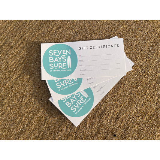Seven Bays Surf Gift Certificate